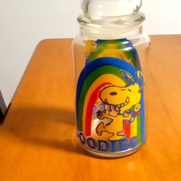 unbranded Kitchen Snoopy Peanuts Treat Jar Vintage Poshmark